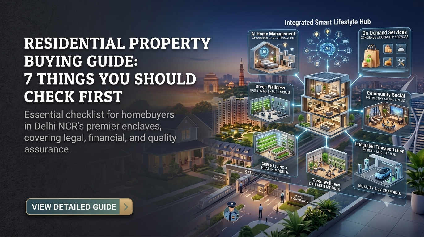 Residential Property Buying Guide 7 Things You Should Check First