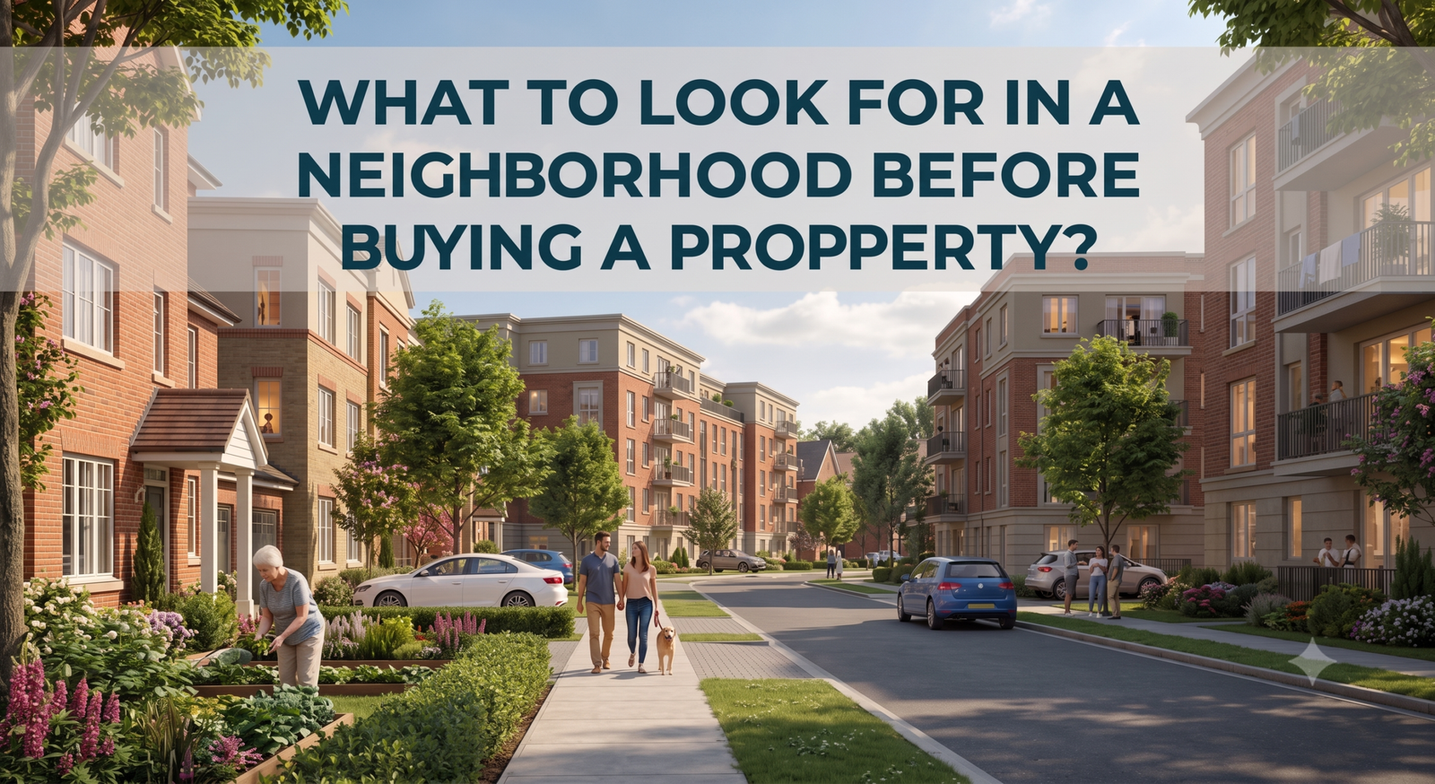 What to Look for in a Neighborhood Before Buying a Property?