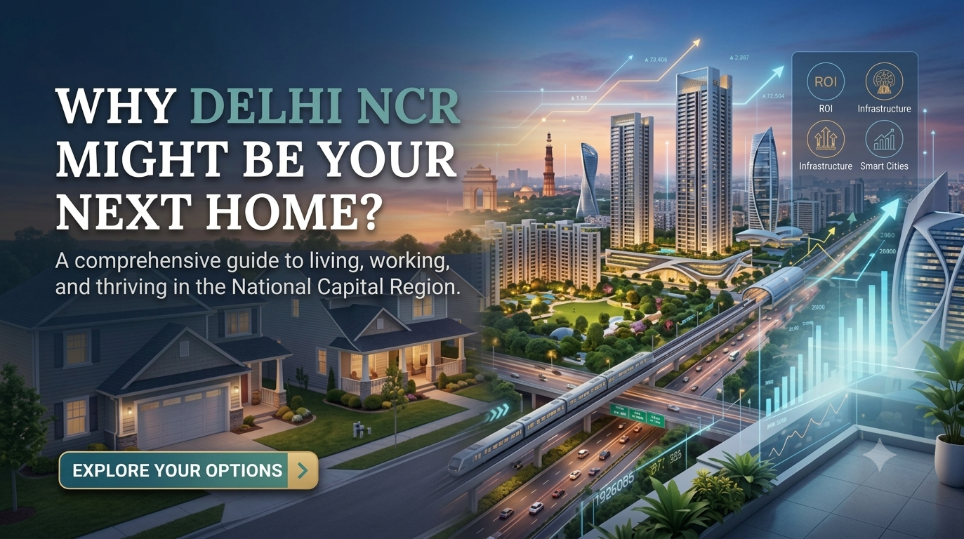 Why Delhi NCR Might Be Your Next Home?